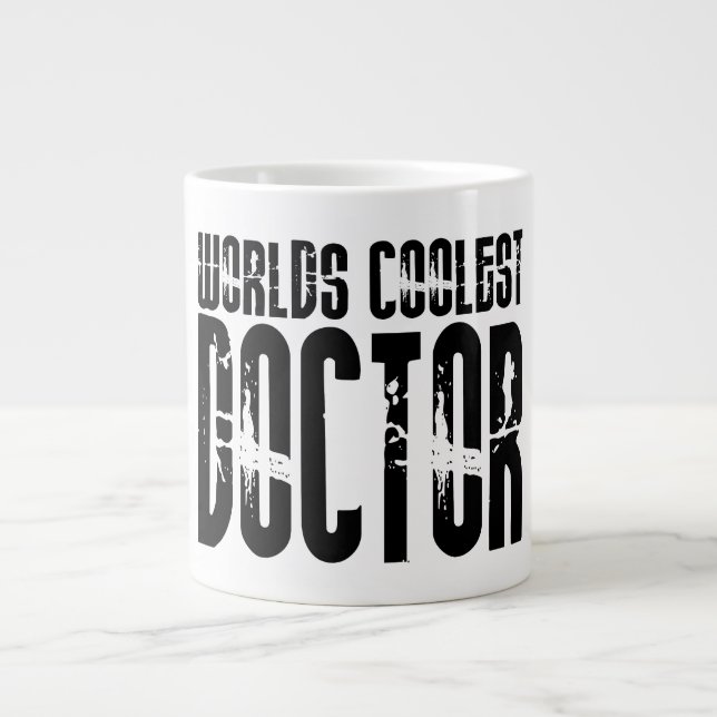 Cool Gifts for Doctors : Worlds Coolest Doctor Large Coffee Mug (Front)