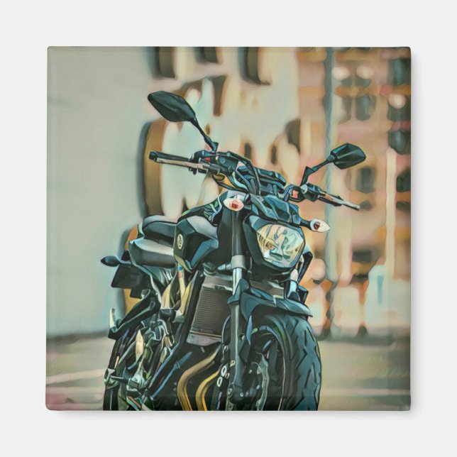 Cool gifts for motorcyclists magnet (Front)