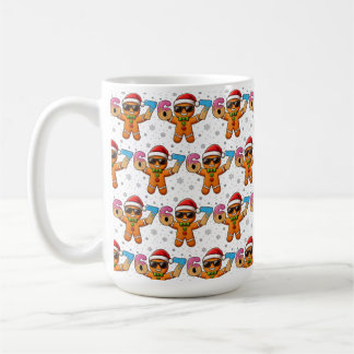 Cool Gingerbread 67 — Holiday Ice‑Cream Numbers Coffee Mug