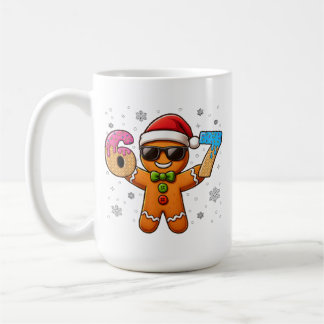 Cool Gingerbread 67 — Holiday Ice‑Cream Numbers Coffee Mug