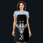 Cool Giraffe Graphic Casual Summer Funny Cute Anim Apron<br><div class="desc">Discover the perfect blend of creativity and functionality with this unique, made-to-order product — designed to match your personal style and make a statement. Whether you're shopping for yourself or searching for a meaningful gift, this custom-designed item is sure to impress. Crafted with high-quality materials and printed with precision, every...</div>