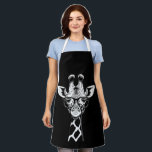 Cool Giraffe Graphic Casual Summer Funny Cute Anim Apron<br><div class="desc">Discover the perfect blend of creativity and functionality with this unique, made-to-order product — designed to match your personal style and make a statement. Whether you're shopping for yourself or searching for a meaningful gift, this custom-designed item is sure to impress. Crafted with high-quality materials and printed with precision, every...</div>