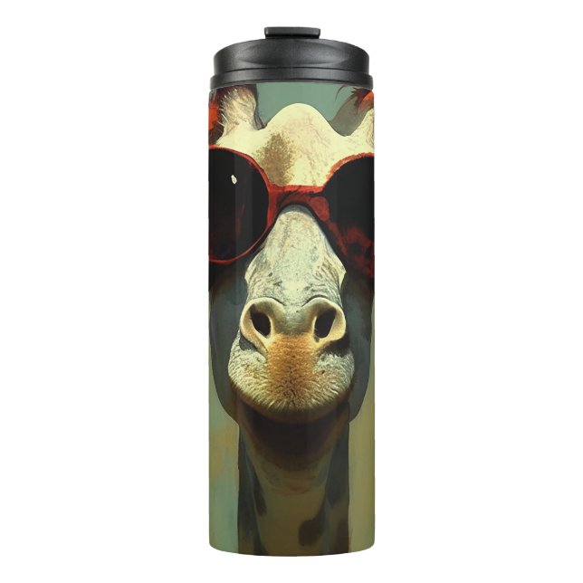 Cool Giraffe Thermal Tumbler (Front)
