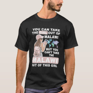 Cool Girl from Malawi Proud Malawi Girl T-Shirt