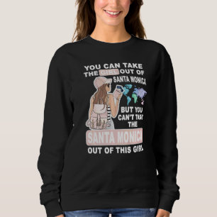 Cool Girl from Santa Monica City Proud Santa Monic Sweatshirt