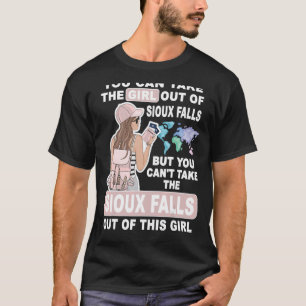 Cool Girl from Sioux Falls City - Proud Sioux Fall T-Shirt