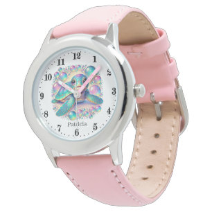 Cool girls sea turtle add name watch