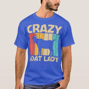 Cool Goat Design For Women Girls Goat Farmer Farmi T-Shirt