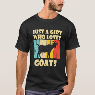 Cool Goat Farm Animal Goats - Retro Vintage The Go T-Shirt