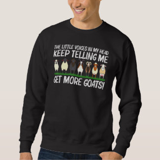 Cool Goat For Men Women Domestic Goat Farm  6 Sweatshirt