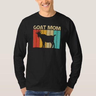 Cool Goat For Mum Mother Goat Farmer Farming T-Shirt