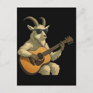 Cool Goat with Sunglasses T-Shirt – Funny Chill An Postcard