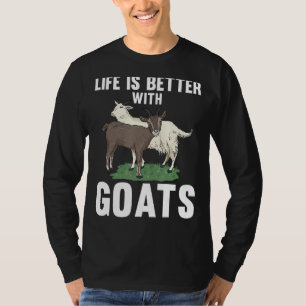 Cool Goats For Men Women Goat Whisperer Nubian Ani T-Shirt