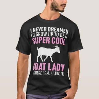 Cool Goats For Women Girls Goat Whisperer Pygmy T-Shirt