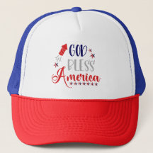 Cool God Bless America Red White Blue USA Patriot