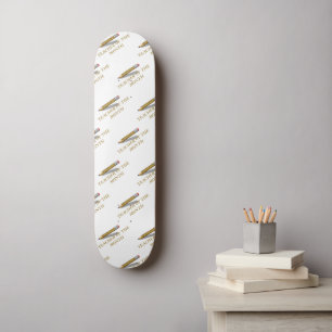 Cool Gold Teacher Of Th Month Teacher Appreciation Skateboard