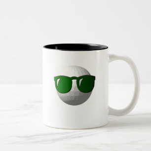Cool Golf Ball Design Coffee Cup