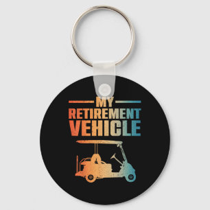 Cool Golf Cart Design For Men Women Golfer Golf Ca Key Ring