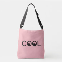 Cool good vibes on light pink