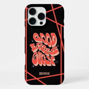 Cool Good vibes only Customisable iPhone 16 Pro Max Case