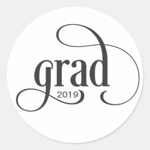 Cool Grad Logo and Class Year Envelope Seal