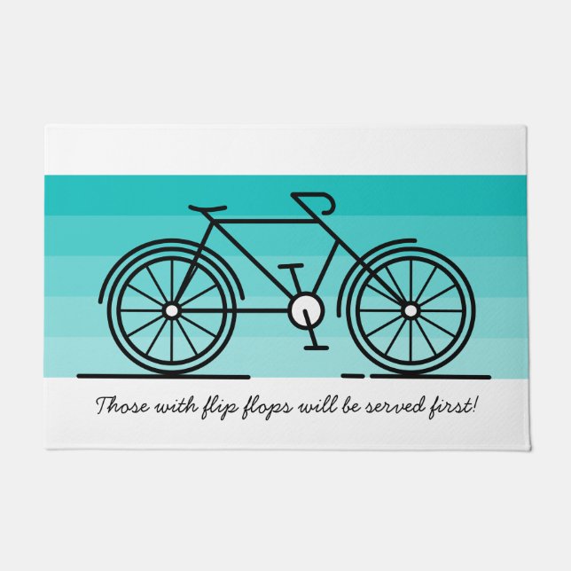 Cool Gradient Bicycle Mat (Front)
