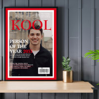 Cool Graduation Fake Magazine Cover Photo