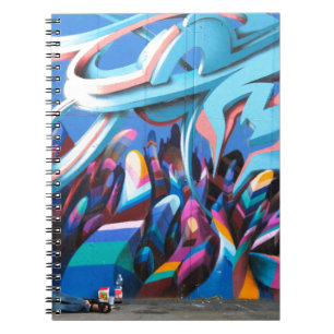Cool Graffiti Wall Notebook