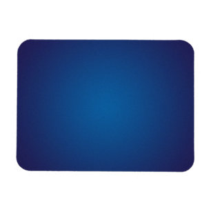 Cool Grainy Deep Blue Vignette Magnet