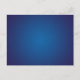 Cool Grainy Deep Blue Vignette Postcard