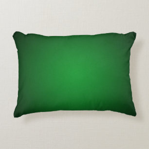 Cool Grainy Green-Black Vignette Decorative Cushion
