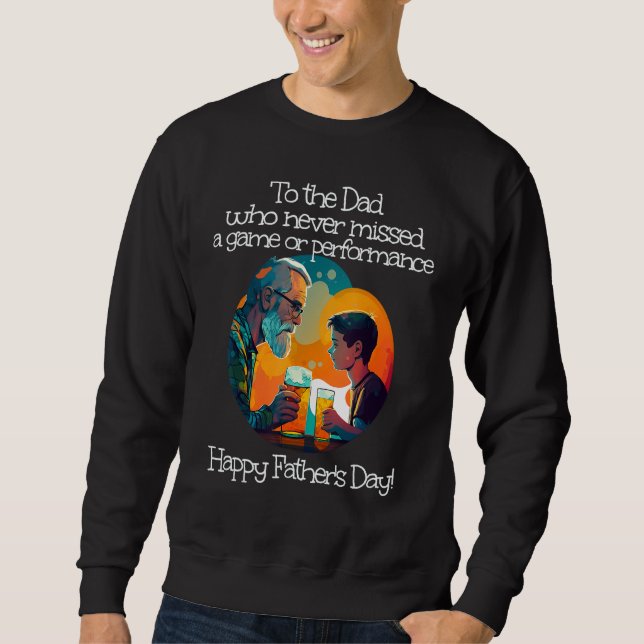 Cool Granddad had Time for Games Happy Father s Da Sweatshirt (Front)