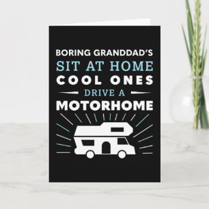 Cool Granddads drive a Motorhome Gift Card