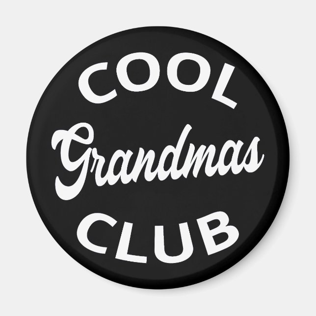 Cool Grandmas Club I Magnet (Front)