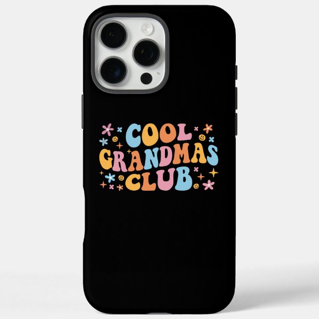 Cool Grandmas Club III Case-Mate iPhone Case (Back)