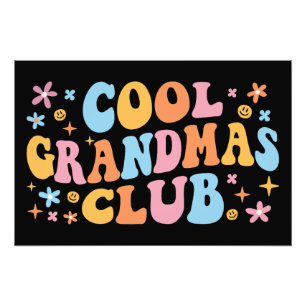 Cool Grandmas Club III Photo Print