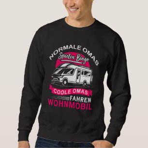 Cool Grandma's Driving Motorhome  Camping & Camper Sweatshirt
