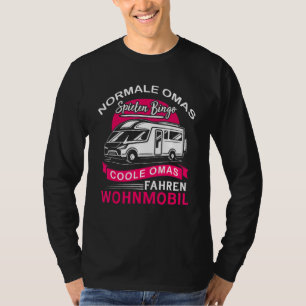 Cool Grandma's Driving Motorhome Camping & Camper T-Shirt