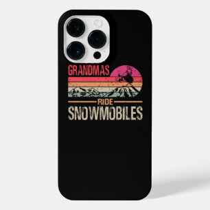 Cool Grandmas Ride Snowmobiles - Snowmobile Dad Gr iPhone 14 Pro Max Case