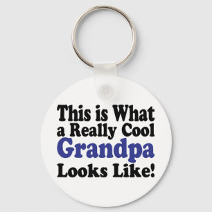 Cool Grandpa Key Ring