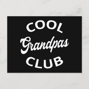 Cool Grandpas Club I Postcard