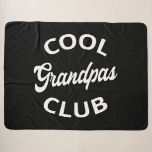 Cool Grandpas Club I Sherpa Blanket