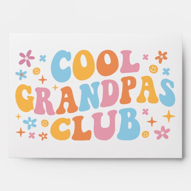 Cool Grandpas Club III Envelope (Front)