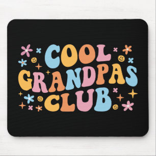 Cool Grandpas Club III Mouse Pad