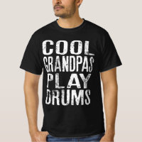 Cool Grandpas Play Drums Funny  For Drummer