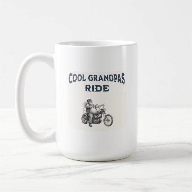 Cool Grandpas Ride Coffee Mug (Left)