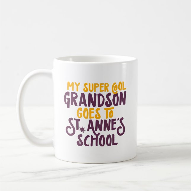 Cool Grandson Coffee Mug (Left)