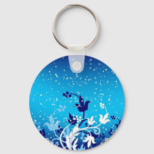 Cool Graphic Art Key Ring