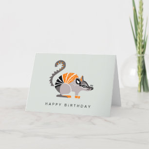 Cool Graphic -  NUMBAT - Wildlife - Australia Card