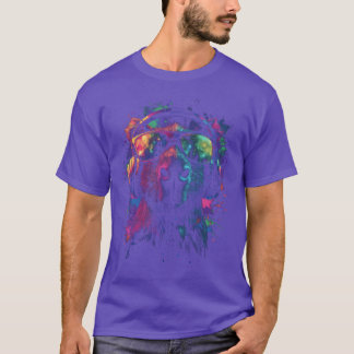 Cool Graphic Rave Music Techno Festival Capybara T-Shirt